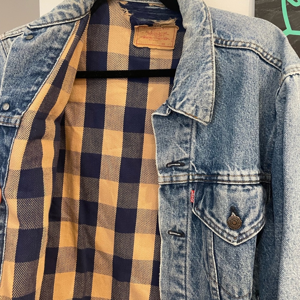 vintage levi jean jacket
